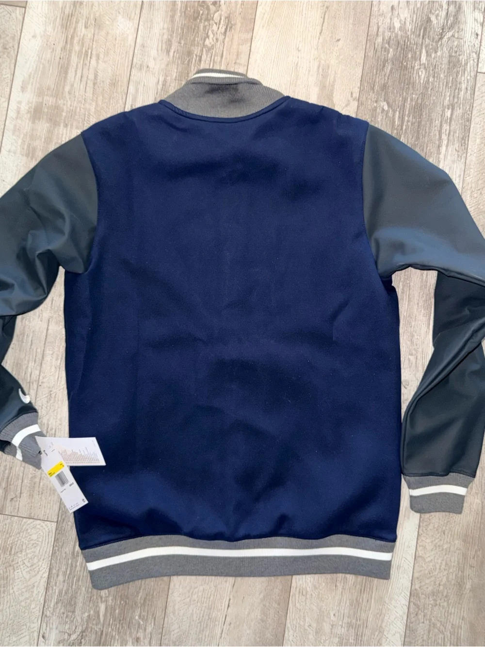 Nike Team Classic Varsity Jacket Navy Men S NWT
